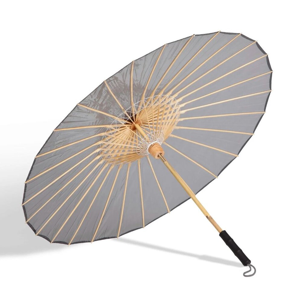 Brelli Umbrella size Small, Clear Gray Rain/UVA/UVB Parasol